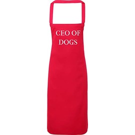 Hippowarehouse CEO of dogs Apron kitchen cooking painting DIY onesize adult