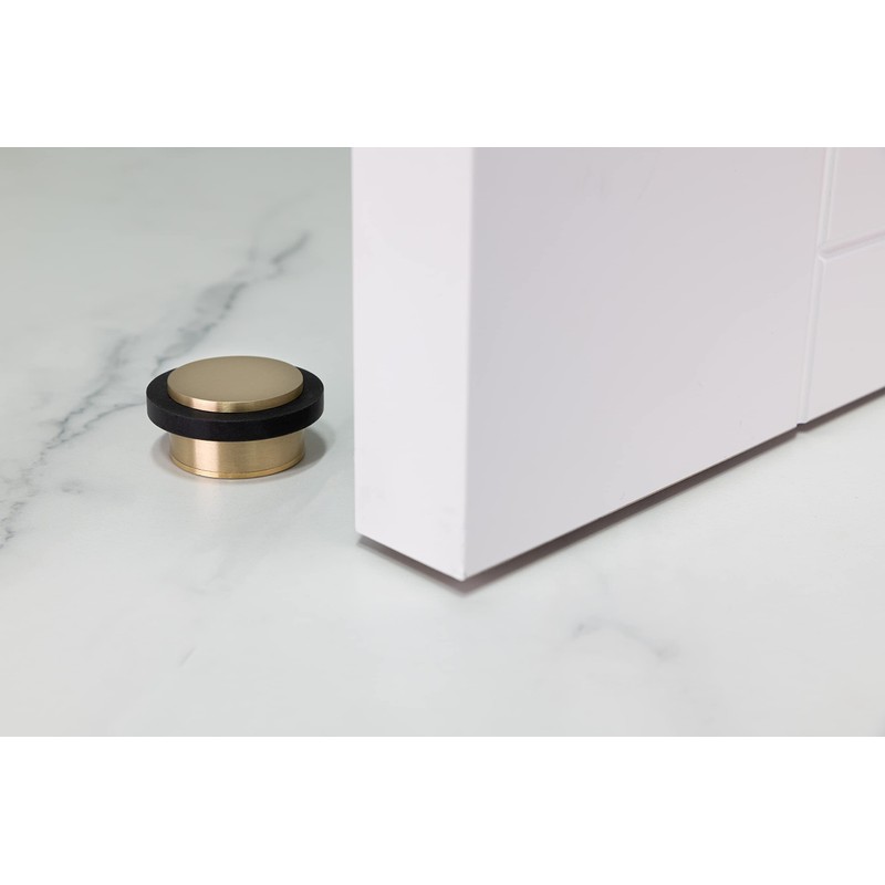 EVI | Adhesive Doorstop | 1.37'' X 0.8'' | Threaded