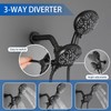 Tub and Shower Faucet Set Complete Dual Shower Head and