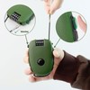 Combination Lock, 4 Digit Padlock, Small for Suitcases and Bicycles,