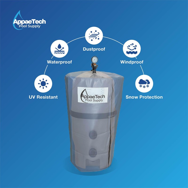 Appaetech | 777070 | Universal UV-Resistant Pool Filter Cover –
