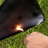 TOMSHOO Under Grill Mat Fire Pit Deck Patio Ember Mat