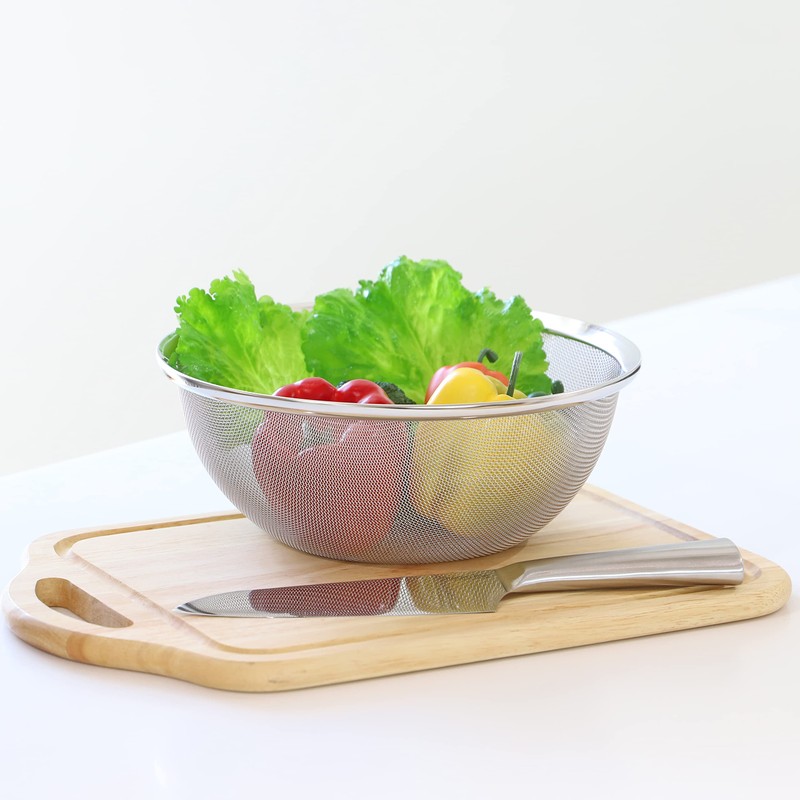 Pearl Metal H-4505 Stainless Steel Ball Shape Strainer 9.4 inches