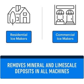 Essential Values Limpiador Descalcificador Maquinas Hielo 473ml