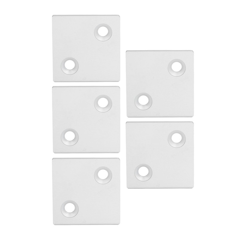 5Pcs Aluminum Profiles End Cover 8080 Double Slot Ends Caps