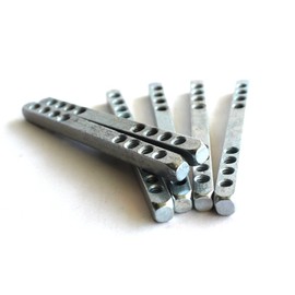 The Kings Bay 6 Pcs Antique Style Door Hardware Spindles for Porcelain Door Knobs