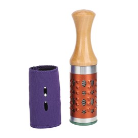 Moxa Stick Burner Holder Multi Holes Quickly Heating Reduce Fatigue Moxibustion Stick Massage Roller with Fabric Sleeve