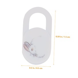 OSALADI 4pcs Ultra-Thin Privacy Webcam Cover Slide for Laptop and Mobile Secure Camera Protection for Computers and Tablets Easy to Use Prevents Unauthorized Access Stylish Design Sleepy