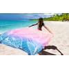 AISPARKY Beach Blanket Waterproof Sandproof Oversized 79" X 83" Lightweight