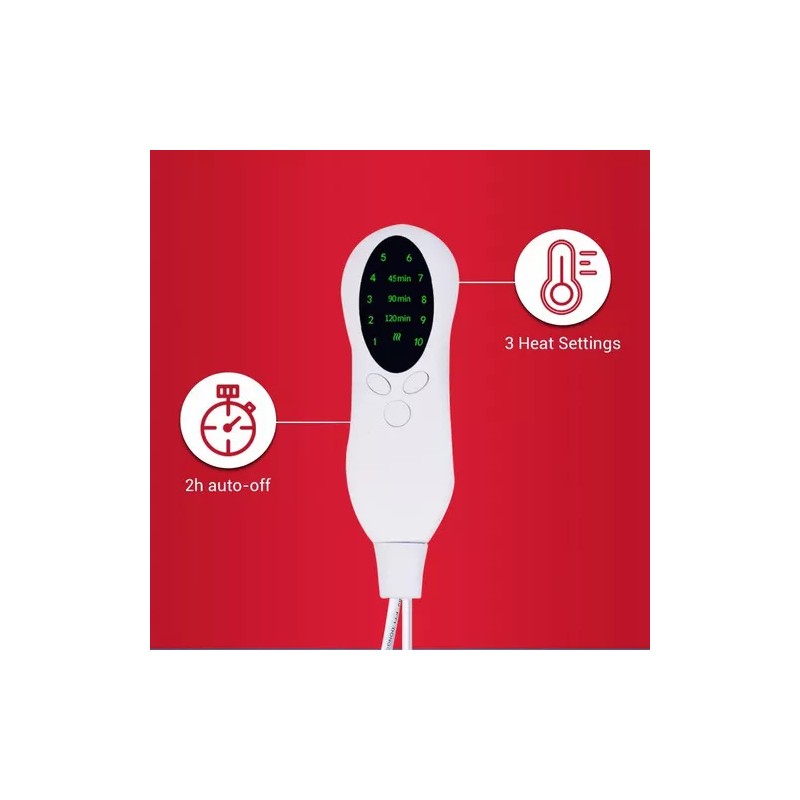 Monstyle Almohadilla Térmica Grande Para Aliviar El Dolor De Espalda