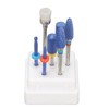 7pcs Nail Drill Bit Home Salon Portable Ceramic Cuticle Remover