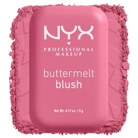 NYX Professional Makeup Buttermelt Blush, Rubor en Polvo, con hasta 12 horas de duración, de alta pigmentación resistente a la decoloración y transfer