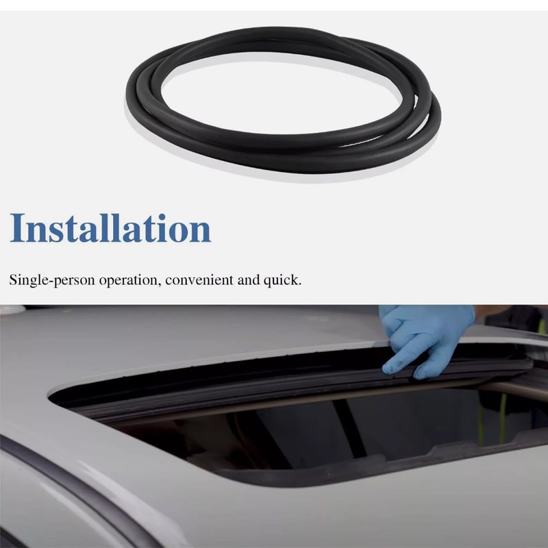 Sunroof Seal Gasket,Compatible with Range Rover Sport 4.2L 4.4L 2005-2009,5.0L