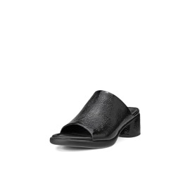 ECCO Women's Sculpted 35 Luxe Mule Heeled Sandal, BLACK, 7-7. 5