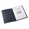 Elba 33490AZ A4 File Folder/Plastic with Elastic Closure/0.05 mm Polypropylene/for