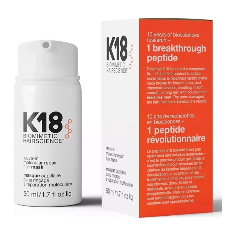 . | Mascarilla Capilar Original K18 Leave Molecular Repairam