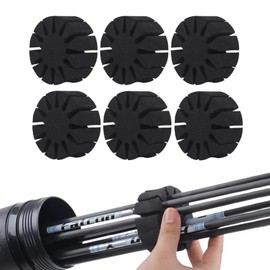 DEWIN Arrow Rack, Foam Arrow Holder Durable EVA Foam Round Rack Arrow Separator Holder Outdoor Hunting Archery Accessory 6 Pcs