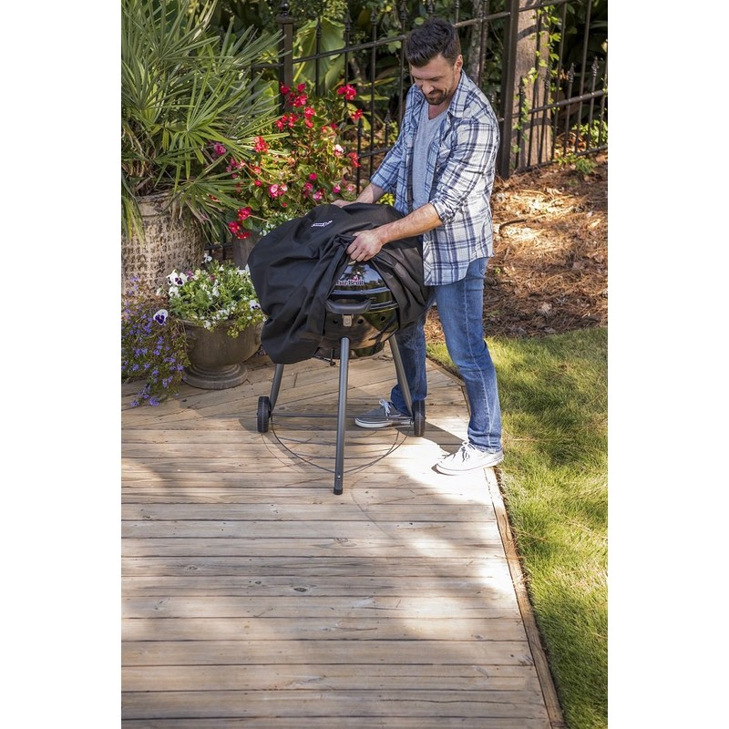 Char-Broil 140759 - Kettleman Grill Cover, Black, 69x69x99 cm