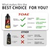 3-in-1 Hair Dye Shampoo, Herbal Gray Coverage, TOAE Unisex Formula,