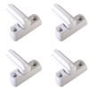 Ruilasago 8X Sash Jammer + Fitting Screws, uPVC PVC Window