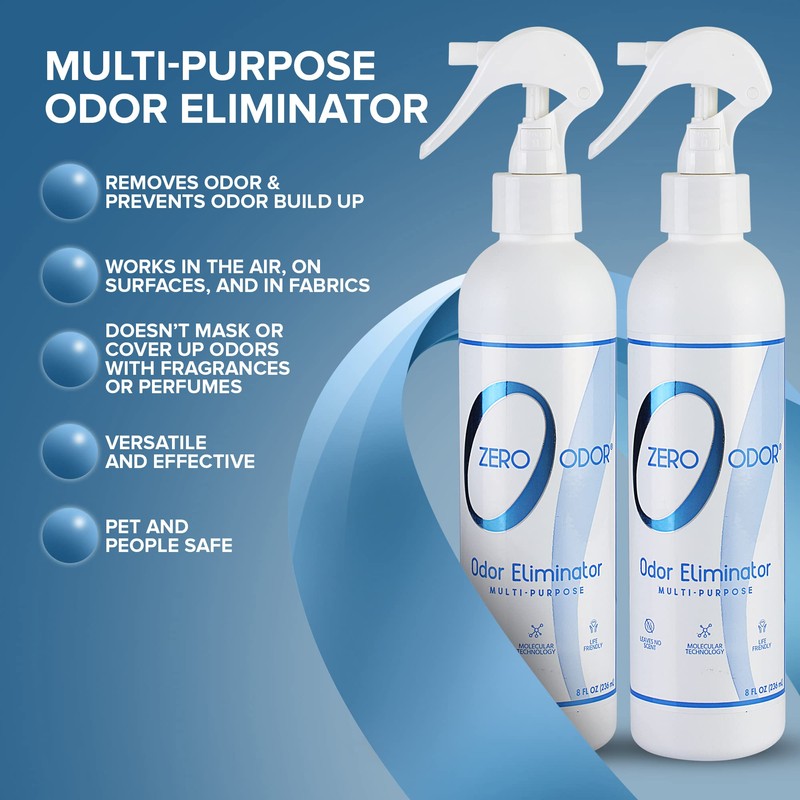 Zero Odor - Multi-Purpose Strong Odor Eliminator for Home, Office,