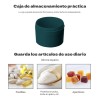 Shaker Mezclador Awvuq 700ml Verde Con Filtro Proteína Gimnasio Libre