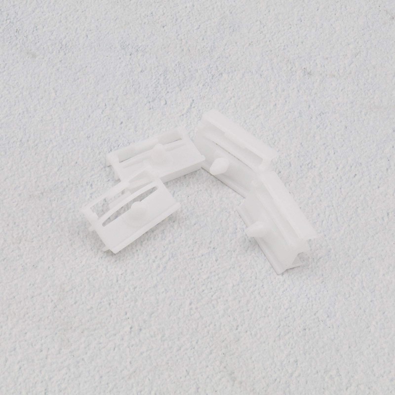 YINETTECH 20 x Car Side Skirts Trim Clips with Green