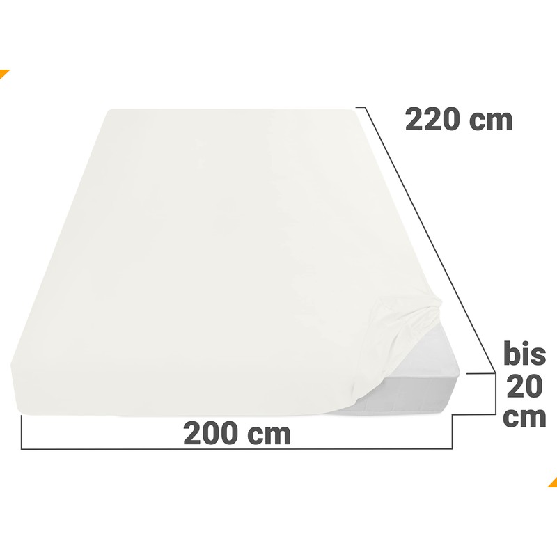 Npluseins Micro-fibre Fitted Sheet – Breathable and Suitable for Allergy