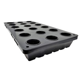 Bootstrap Farmer 1020 Net Pot Trays 18 Hole | 10 Pack | Hydroponic Growing in 1020 Seed Trays