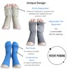 Perlyna Variety Toe Alignment Socks with Toe Separators for Women