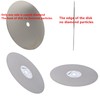 ChilternCasa 6 Inch Diamond Grinding Disc, Coated Flat Lap Disk