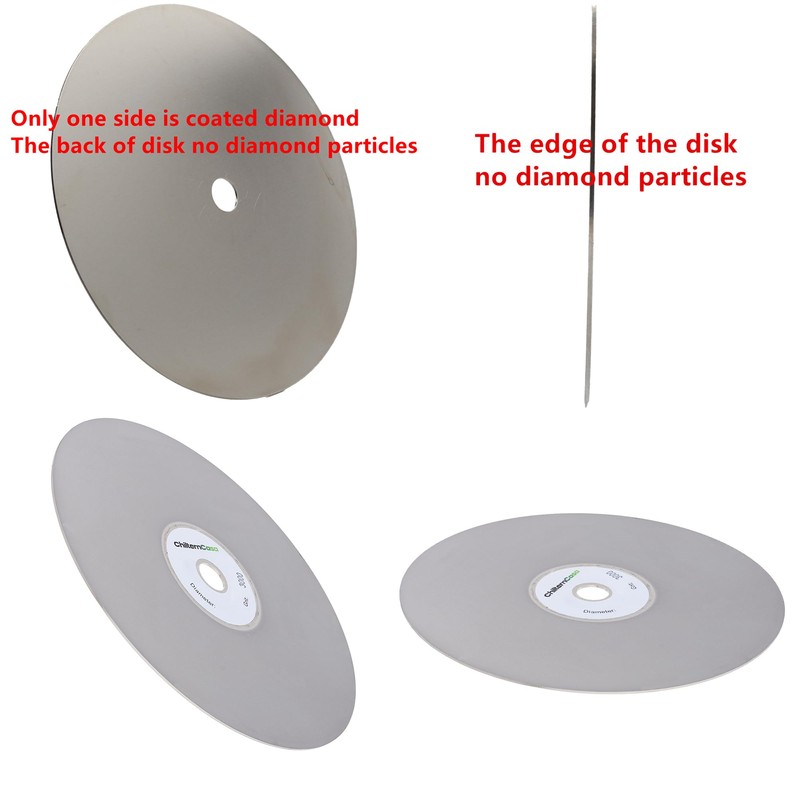 ChilternCasa 6 Inch Diamond Grinding Disc, Coated Flat Lap Disk