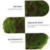 STOBOK 1pc Fake Moss Ball for Decor Simulated Moss Stone