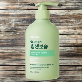 Green Finger Soft Skin Skin Oil Moisture Strong Moisturizing Intensive Wash 1ea 300ml / 그린핑거 부드러운피부 피부유수분 힘센보습 인텐시브 워시 1개 300ml