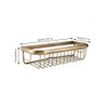Shelf Brass Shower Caddy 32×15×9 30cm Solid Copper Shower Basket