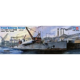 Hobby Boss French Submarine Surcouf Boat Model Building Kit