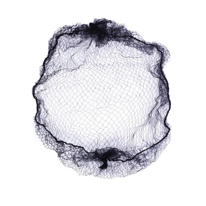 Hair Bundles Nets, Set of 50, Hairpins, Bun Net, Elastic