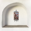 Needzo Archangel Michael Tapestry Icon Banner with Crosses, Wall &