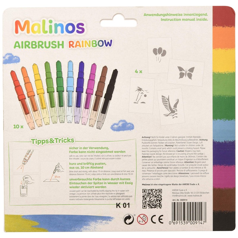 Malinos 300810 - Blopens Activity Centre, Blopens Colours