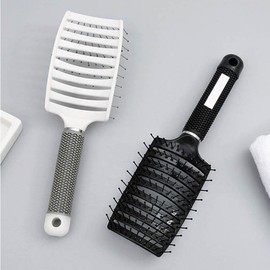 Dry Root Volumizing Round Comb for Full Hair Styling & Scalp Massage SIS-255 Root Volume Comb/White/ONESIZE 3ea
