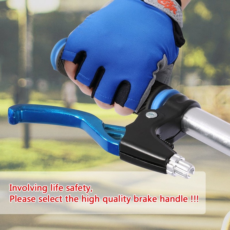 1 Pair Bicycle Brake Levers, Aluminum Alloy Bicycle Brakes 4