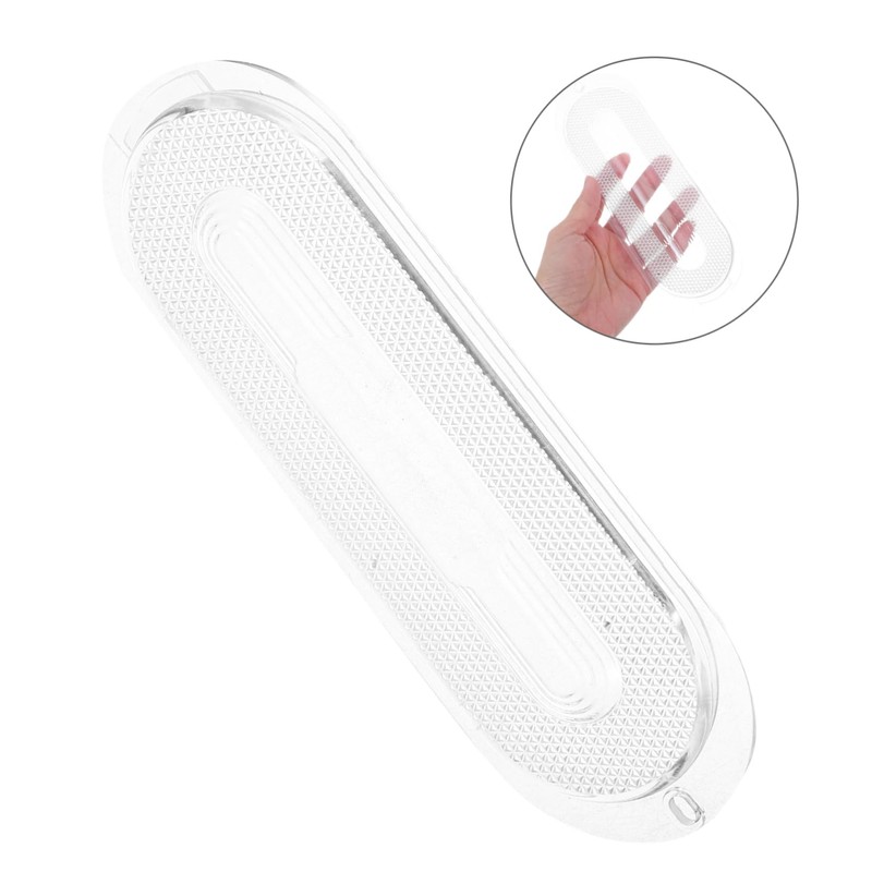 FUNOMOCYA Oval Range Hood Light Cover Plastic Lamp Shade Sturdy