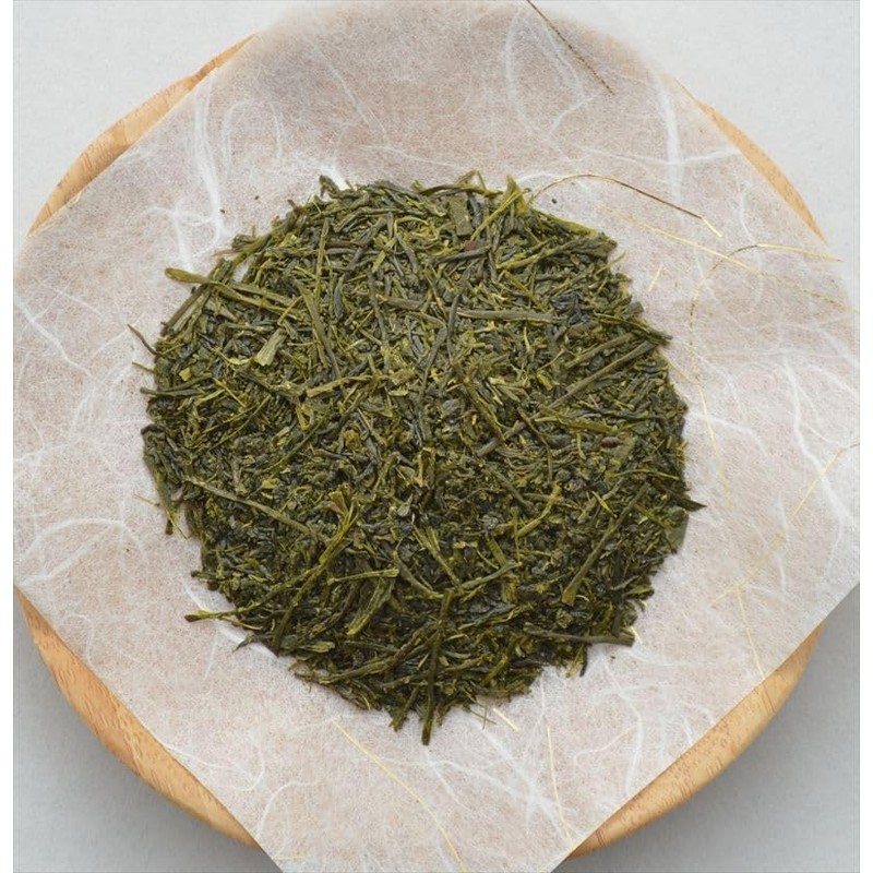 Shizuoka Makinohara Deep Mushi Tea Empty Flat Bag, 3.5 oz