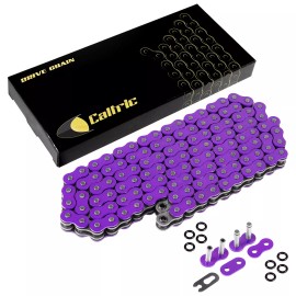 Caltric O-Ring Purple Drive Chain for Honda TRX400EX Sportrax 1999-2007