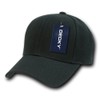 DECKY Fitted Cap, Black, 7 1/4