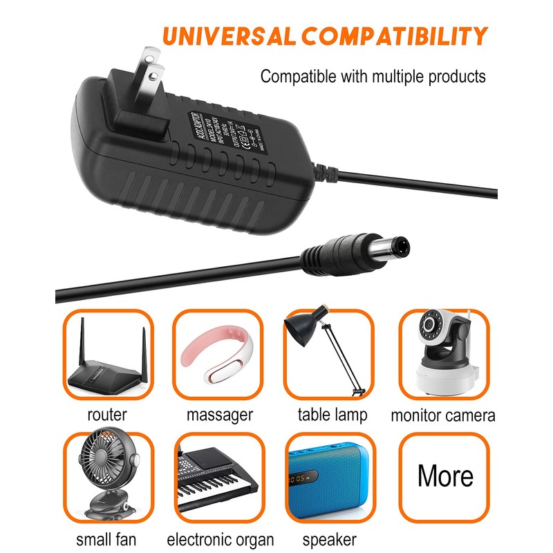 24V 1A Power Supply Adapter 100-240V AC to DC 24Volts