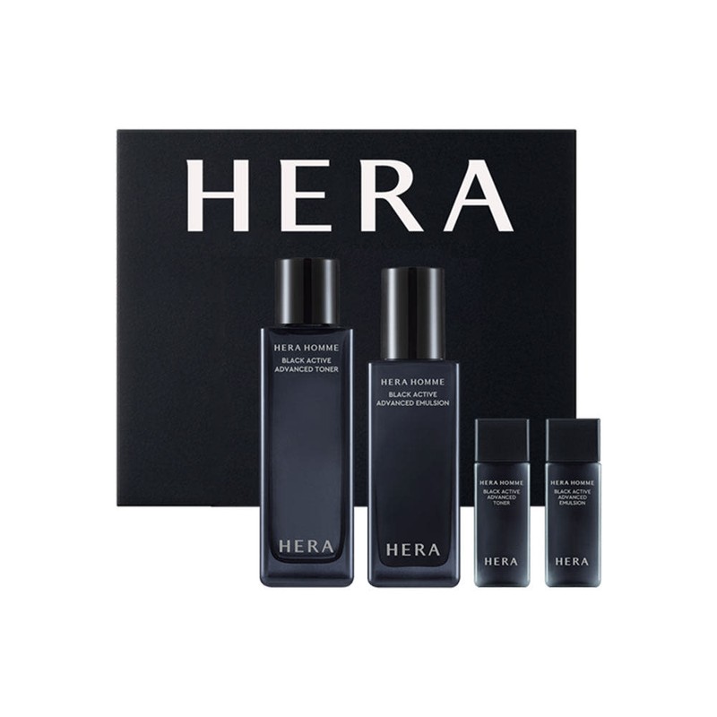 Hera Homme Black Active 2-piece Set (Emulsion 110ml + Toner