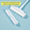 True & Tidy 8pc Lint Roller Refill Set for StickyPro