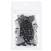 Favordrory M5x10 Black Zinc Computer Case Fan Screws, Computer Cooling