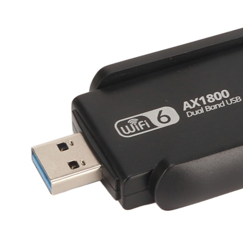 1800Mbps Dual Band WiFi Adapter with Dual 3dbi Antennas 2.4G